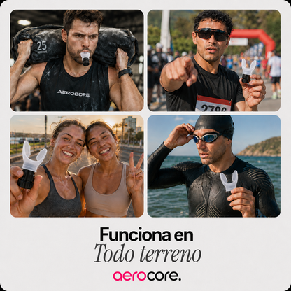 Entrenador Respiratorio AeroCore Blanco