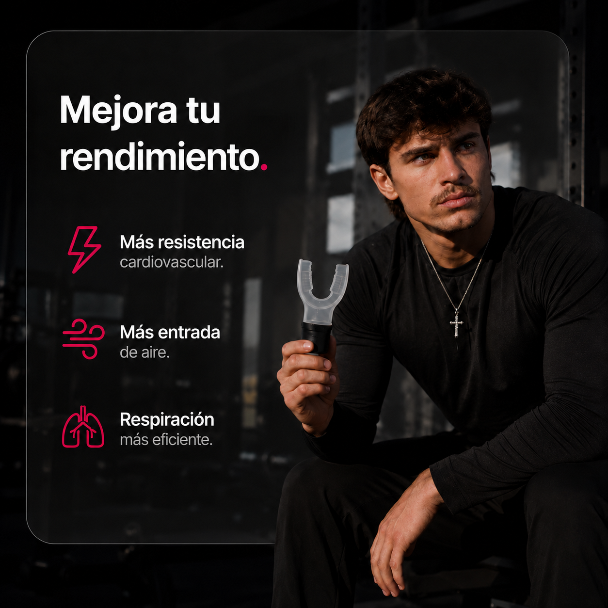 Entrenador Respiratorio AeroCore Blanco